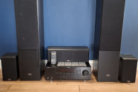 Sprzedam zestaw kina domowego Yamaha RX-V365