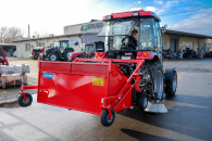 Zamiatarka ciągana z koszem Procomas (1,5m)