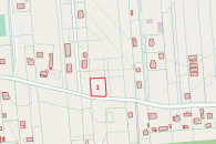 Działka budowlana w Teodorach gmina Łask