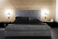 Łóżko 180x200 kontynentalne PIKOWANE ADRA