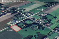 Działka 21 arów w Będkowskie, gm. Burzenin