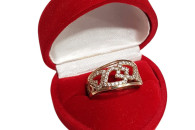 ZŁOTY PIERŚCIONEK 2,99G P585 R-20