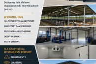 Hale, wiaty, konstrukcje