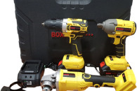 ZESTAW NARZEDZI AKUMULATOROWYCH BOXER BX-189