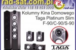Kolumny Taga Platinum SLIM F-90/C-90/S-90