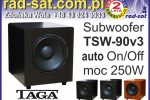 Subwoofer Taga Harmony TSW-90 AutoOnOff 3 KOLOR